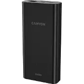 Canyon PB-2001, 20000 mAh, Lithium Polymer (LiPo), Schwarz