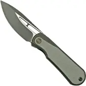 We Knife Baloo Black Titanium Taschenmesser, gray G10