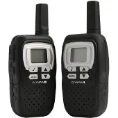 Olympia PMR 1208 Walkie Talkie, 8 km Reichweite, Schwarz