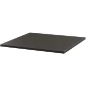 EFB Elektronik EFB OFF-ARB68.TS Arbeitsplatte für OFFICE 600 x 800 mm, schwarz OFFARB68TS