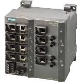 Siemens 6GK5212-2BB00-2AA3 SCALANCE X212-2, managed Layer 2 switch, 12x RJ45, 2x multimode ST/BFOC 6GK52122BB002AA3