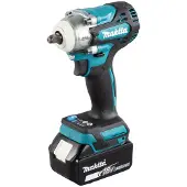 Makita DTW302Z, Schlagschrauber, Bürstenlos, Schwarz, Blau, 3/8", 3200 RPM, 105 dB
