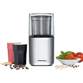 Rommelsbacher Kaffeemühle "EGK 200", silber (edelstahlfarben), H:20,5cm, Kaffeemühlen, Kaffeemühle