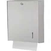 Ophardt hygiene ingo-man HS 31 Handtuchpapierspender 297100EE , Edelstahl, geschliffen, mit Edelstahl-Rückwand, EE