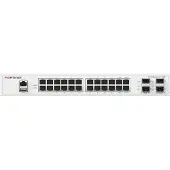 Fortinet FS-124F, Managed, L2, Gigabit Ethernet (10/100/1000), Rack-Einbau, 1U