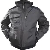 Dassy Austin Canvas Winterjacke SCHWARZ Gr.XL Länge: STANDARD