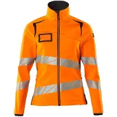 Mascot Damen-Softshelljacke 19012-143 Gr. 5XL hi-vis orange/schwarzblau