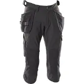 Mascot Herren Dreiviertel-Hose mit Hängetaschen ACCELERATE Schwarz 49 - 18249-311-09-C49 - Schwarz