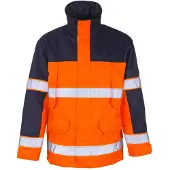 Mascot Parka Safe Image 00930, Farbe:hi-vis orange/marine, Größe:XS