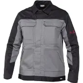 Dassy Kiel Zweifarbige multinorm Arbeitsjacke - grafitgrau/schwarz - XL