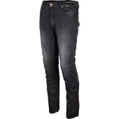 GMS Cobra Schwarz Motorrad Jeans Größe W42/L32
