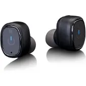 Lenco EPB-440BK Bluetooth-In-Ear-Kopfhörer TWS wasserdicht Ladestation Schwarz