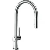 Hansgrohe Talis M54 Einhebel-Küchenmischer 210, Ausziehbrause, 2-jet, 72800000, Farbe: Chrom
