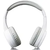 Lenco HPB-330WH Bluetooth-Kopfhörer 66 Std Akku verstellbarer Bügel faltbar Weiß