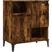 vidaXL Sideboard Räuchereiche 60x35x70 cm Holzwerkstoff