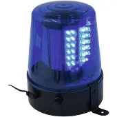 Eurolite LED (RGB) Politilys 4 W Blå Antal pærer: 108