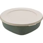 Koziol Frischhaltedose CONNECT BOX mit Deckel, 1,3 Liter, Stapelbare Brotdose mit ansprechender und moderner Optik, Farbe: dunkelgrau