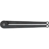 Ks Tools Zweilochmutterndreher, verstellbar, 161 mm - 150.3208