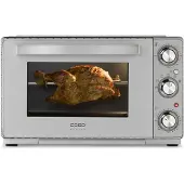 Caso 2977 TO 26 SilverStyle Mini-Backofen 1500W stufenlose Regulierung Umluft