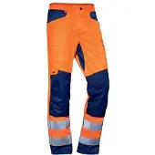 Uvex Bundhose 7470, Farbe:warnorange, Größe:62