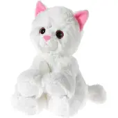 Heunec MISANIMO Glitter-Kitty Babykatze weiß Größe 24 cm