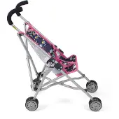 Bayer Puppenbuggy CHIC2000 "Roma, Mini-Buggy", blau (einhorn), Puppenwagen, KinderB:29cm H:57cm T:50cm, Kunststoff, Metall, Stoff, Puppenbuggy, B:29cm H:57cm T:50cm