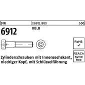 FAST-X Zylinderschraube DIN 6912 m.Innensechskant M 16 x 45 8.8