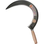 ESW Steyrische Sichel Länge 450 mm halbgeschmiedet mit Schneidenschutz geschliffen - 3020008/09