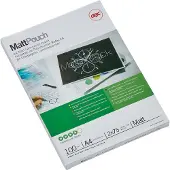 GBC Laminierfolien MattPouch, DIN A4, matt, 80 mic., 100 Stück
