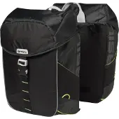 Basil Miles, Hinten, Fahrradtasche, Polyester, Schwarz, 34 l, 10 kg