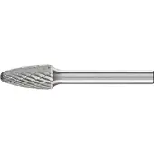 PFERD TOOLS Hartmetall Frässtift Rundbogen RBF Z3P universal mittel kreuzverzahnt - 21117726
