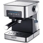Camry Premium CR 4410, Espressomaschine, 1,6 l, Gemahlener Kaffee, 1000 W, Schwarz, Edelstahl