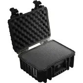 B&W Outdoor-Koffer Typ 3000 Schaumstoff Schwarz