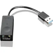Lenovo 4X90S91830, Kabelgebunden, USB, Ethernet, 1000 Mbit/s, Schwarz