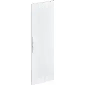 Hager FZ009NV1 Tür, univers, rechts, geschlitzt, RAL 9010, für Schrank IP3X, 800x300mm