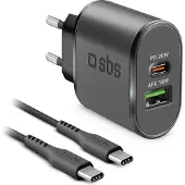 SBS Wall Charger Kit 20W, geeignet für MacBook Neo