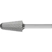 PFERD Hartmetall-Frässtift mit 6 mm Schaft, Rundkegelform KEL, Zahnung 4
