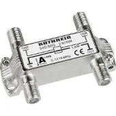 Kathrein EAD 02/G, 75 Ohm, 5 - 1218 MHz, Silber, Zink, 1 Stück(e), F