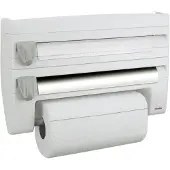 Metaltex Küchenrollenhalter, Folienhalter, "ROLL'N , mit 2 fortschrittlichen Schiebern