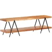 vidaXL TV-Schrank 160x40x50 cm Akazie Massivholz