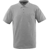 Mascot Maskottchen Polohemd Borneo Weiß Größe 2XL