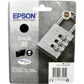 Epson Padlock 35 Vorhängeschloss DURABrite Ultra Single Black Tinte, Standardertrag, Schwarz, Tinte auf Pigmentbasis, 16,1 ml, 1 Stück(e), 900 Seiten