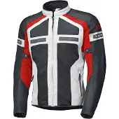 Held Tropic 3.0 Damen Mesh Grau Rot Motorrad Textiljacke Größe S