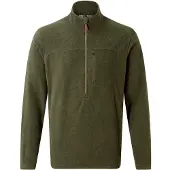 Sherpa - Rolpa Eco Zip Tee - Fleecepullover Gr S oliv