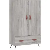 vidaXL Highboard Grau Sonoma 69,5x31x115 cm Holzwerkstoff