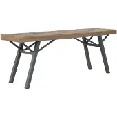 vidaXL Gartenbank 120 cm Massivholz Akazie