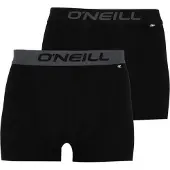 O'Neill Herren Boxershort Plain 2er Pack - Black (6969P) - XXL