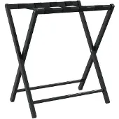 vidaXL Gepäckablage Schwarz 68,5x38x58 cm Bambus