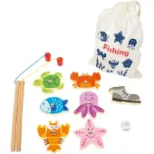 Small Foot Fische angeln Reisespiel