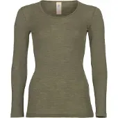 Engel - Women's Unterhemd L/S - Merinounterwäsche Gr 38/40 oliv